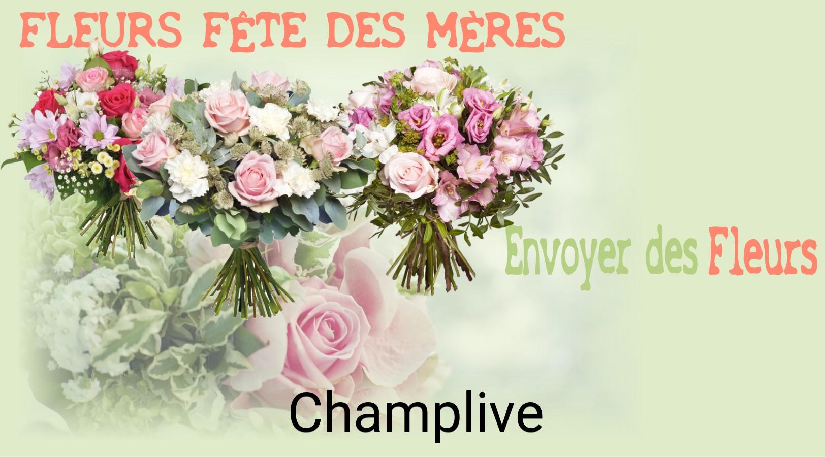 Bouquet de Fête des Mères livré à Champlive